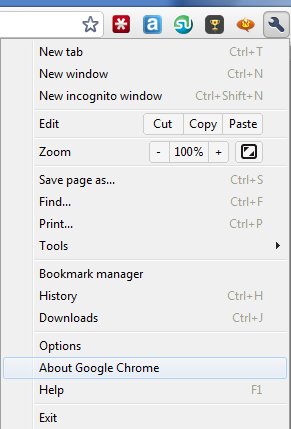 How to Open About on Google Chrome