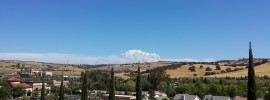 The King Fire on 9/17 from 40 Miles Away